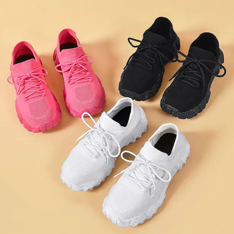 Lace Up Mesh Breathable Athletic sneakers
