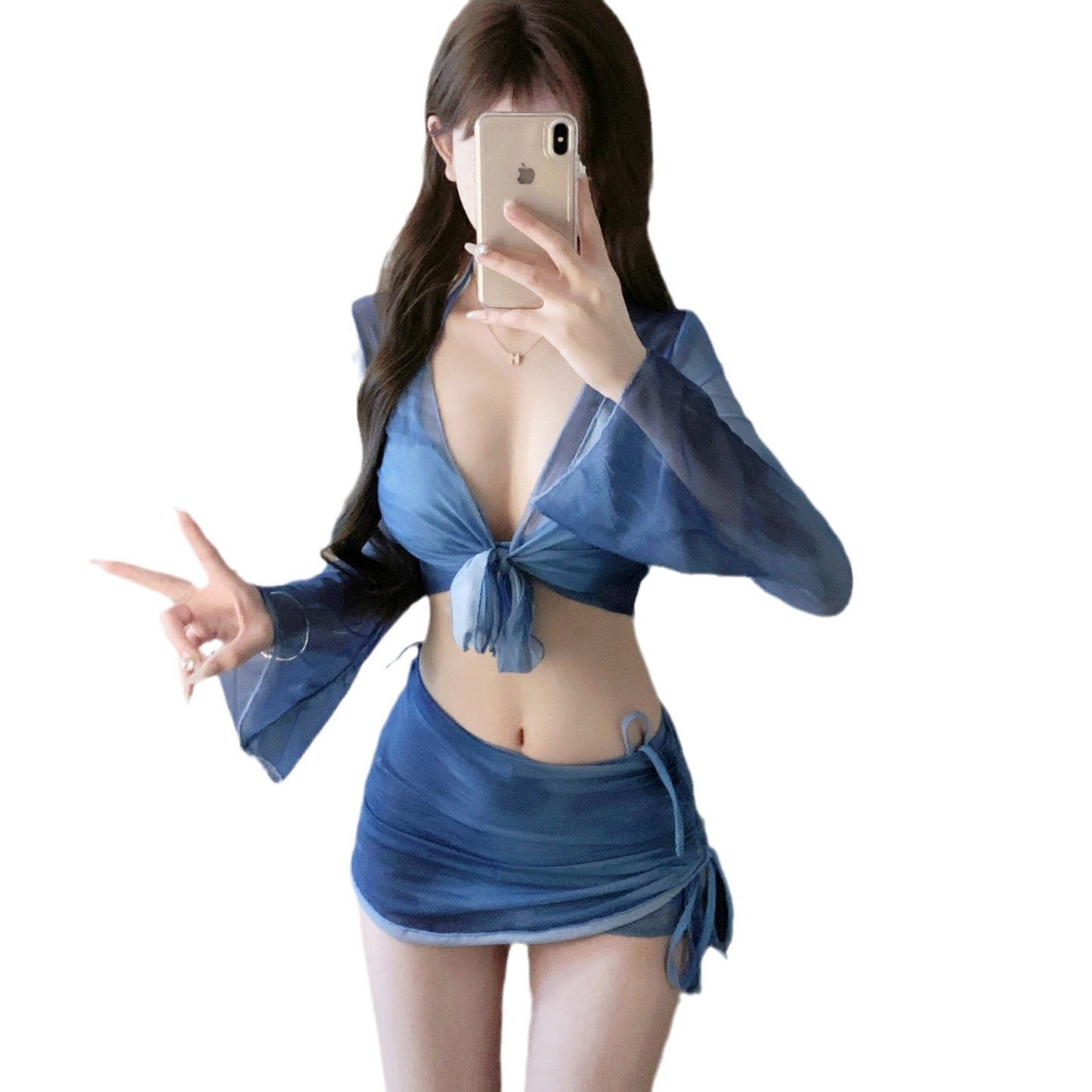 Swimsuit Female Bikini Four-piece Suit